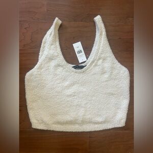 NWT Fashion to Figure Off-White Textured Top size 2X